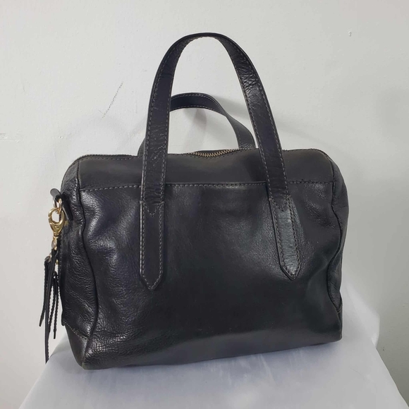 Fossil Emma Satchel Leather Handbags Crossbody - Picture 2 of 16